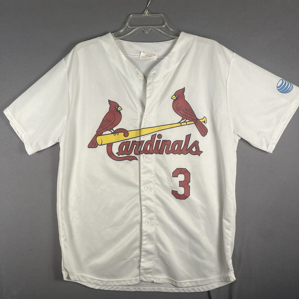 Carlos Beltran #3 St. Louis Cardinals MLB Baseball Jersey XL mens AT&T Promotion - Picture 2 of 9